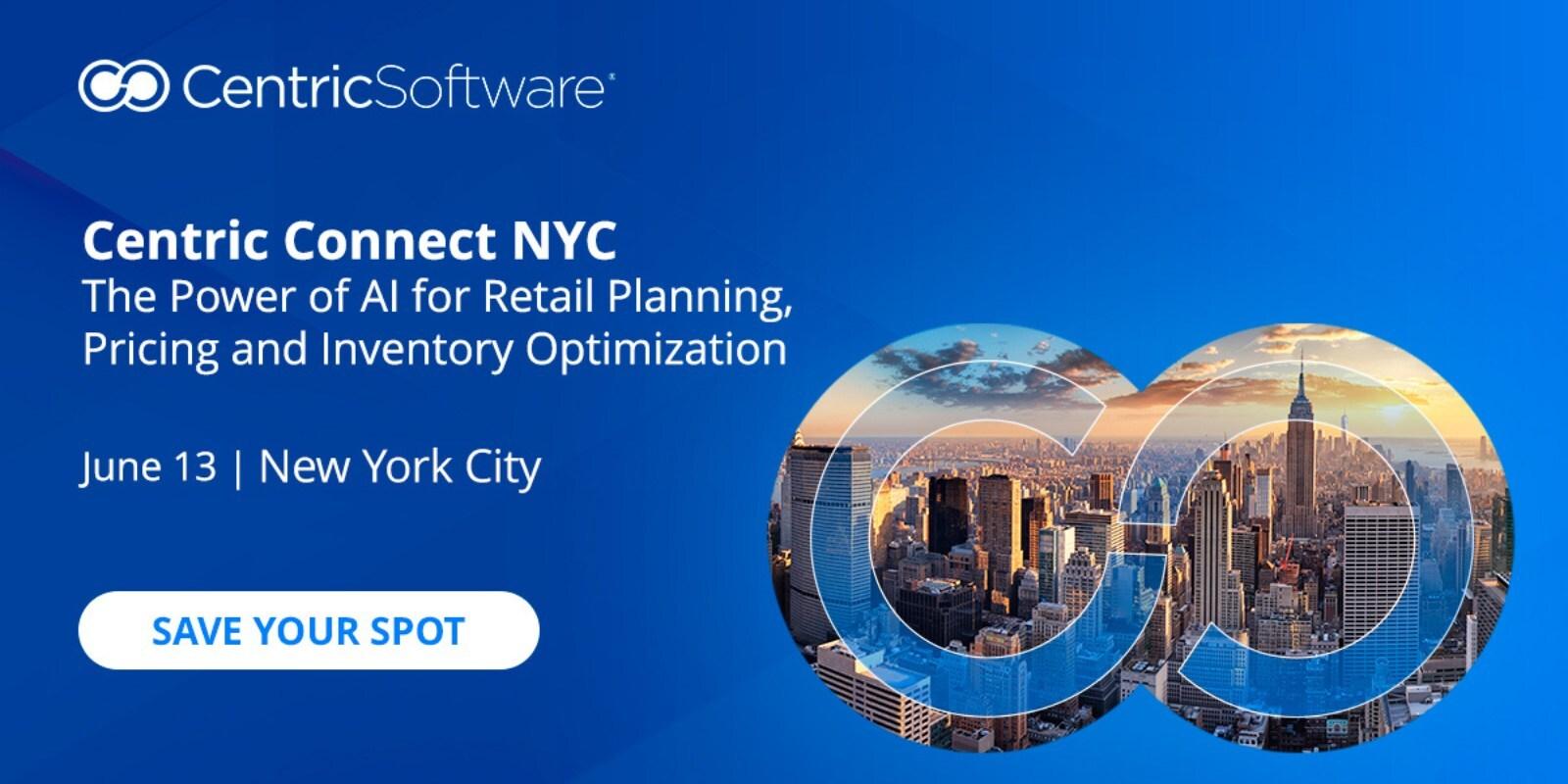 Centric Software Highlights AI Innovations for Retail Planning and Pricing Optimization at NYC Event