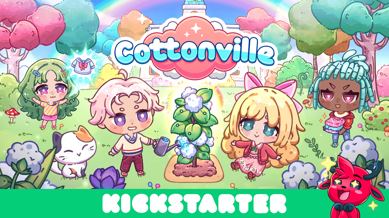 Cottonville is live on Kickstarter – Bring the world of cozy fashion to life!