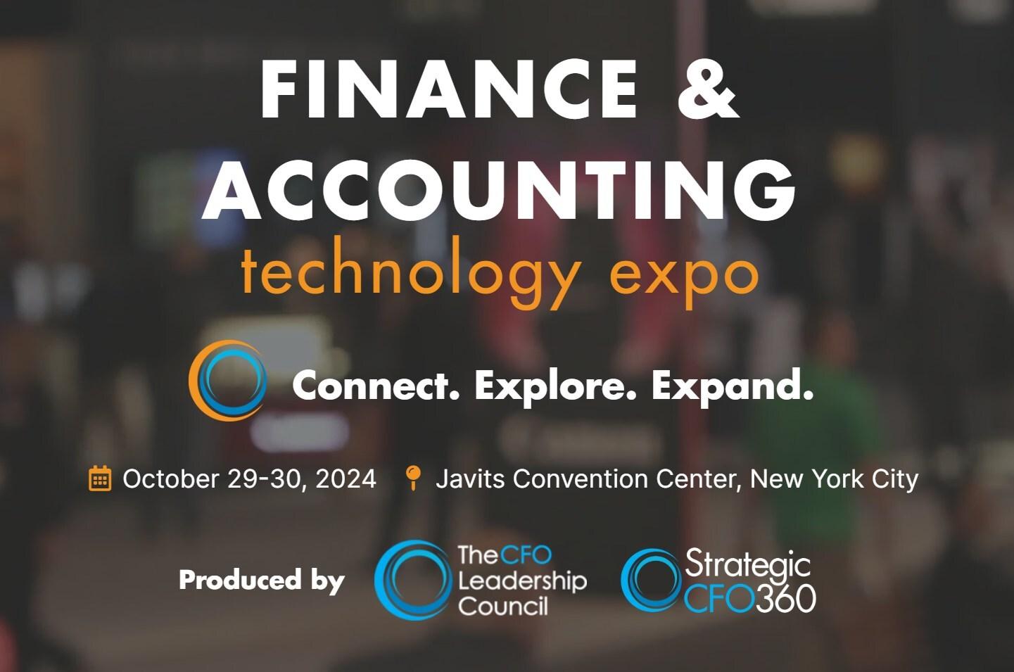 Startups to Square Off at October Finance & Accounting Technology Expo (FATE)