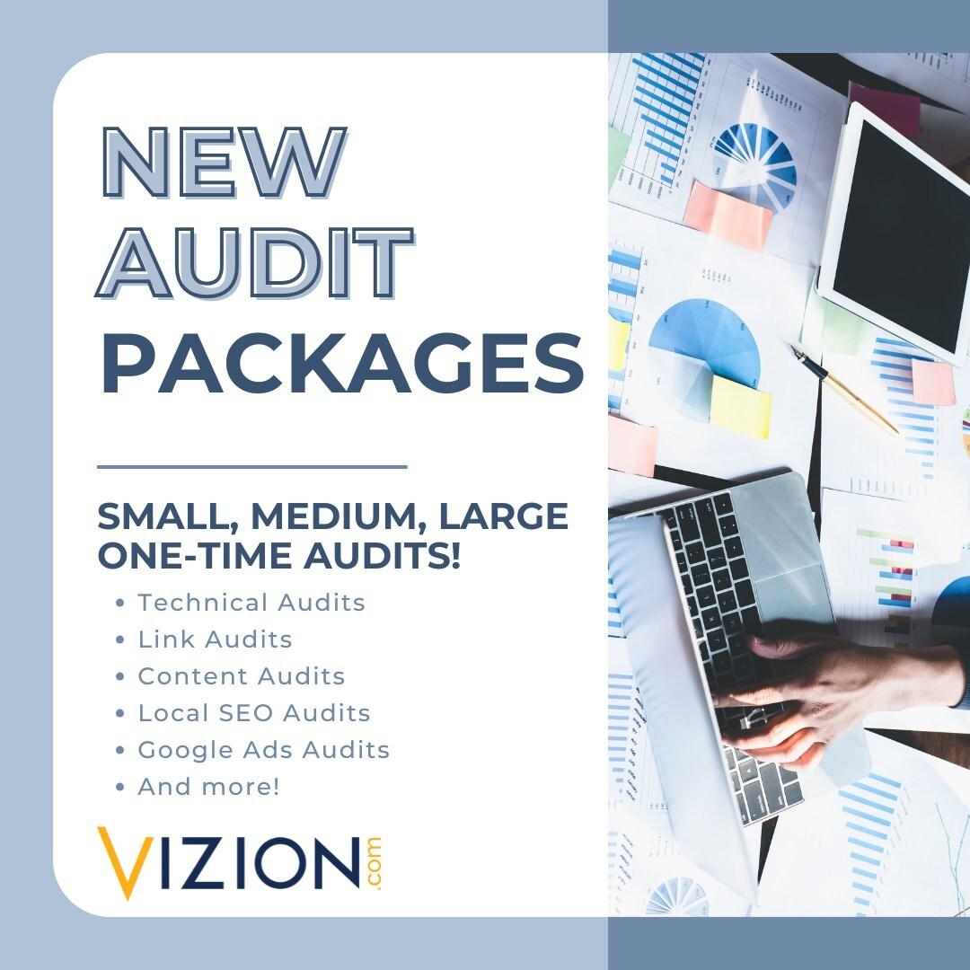 Vizion Interactive Launches New One-Time Audit Packages to Boost Online Visibility and Marketing Effectiveness