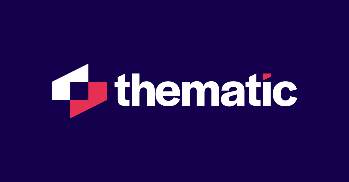 Thematic Promises Human-Level Quality of Insights From Analyzing Conversations at Scale With Beta Launch of Thematic CA